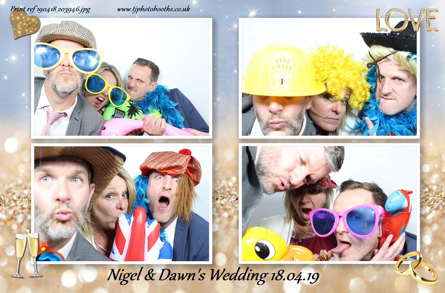 Nigel & Dawn's Wedding | View more photos from the event at gallery.tjphotobooths.co.uk/u/TJPhotobooths/Nigel-Dawns-Wedding